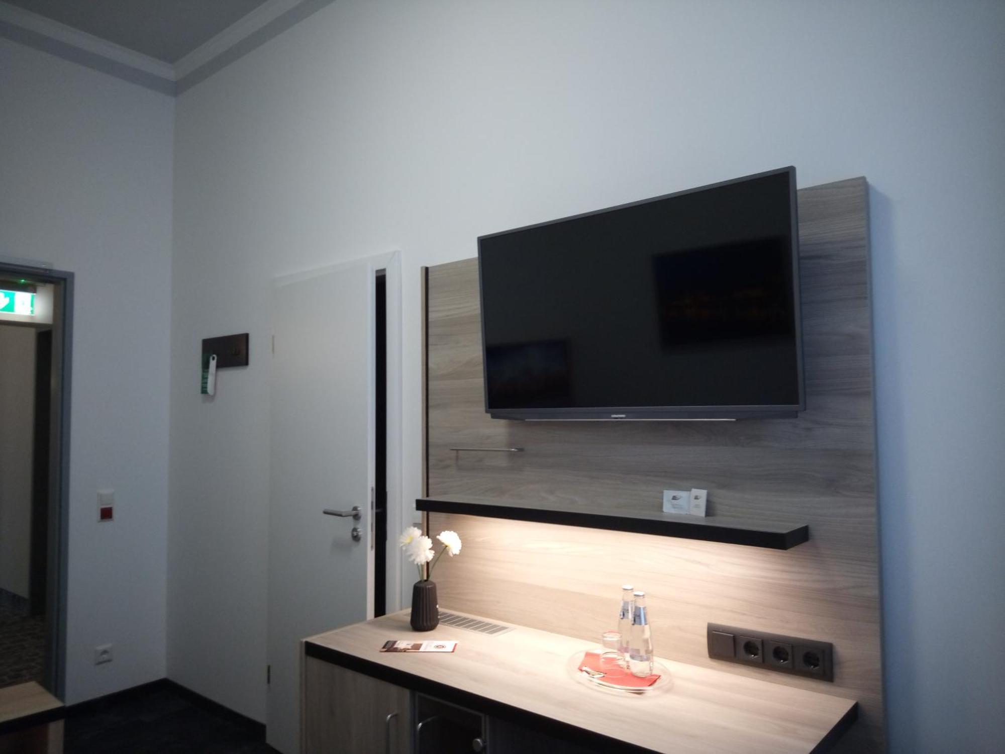 Hotel Zur Kulturweberei Finsterwalde Oda fotoğraf